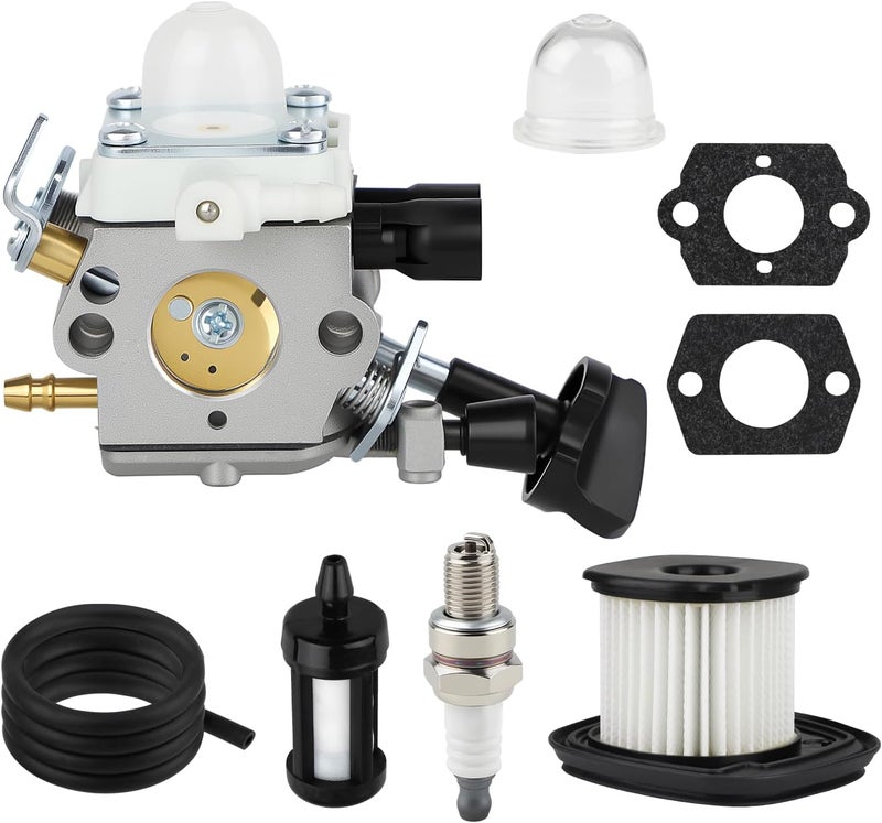 SIMPERAC BG86 Carburetor for Stihl BG86C Blower BG86 SH86 Carburetor replace for Zama C1M-S261B, 4241 120 0616 with HD2 Air Filter BG86 Blower Parts - Image 1